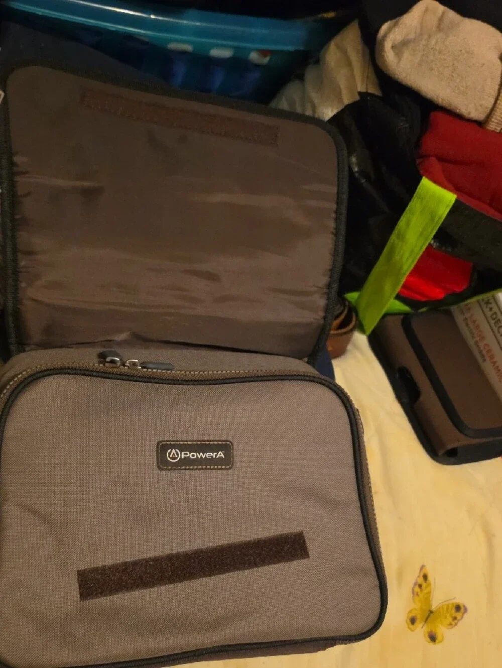 Nintendo Gray and Black Portable Carry Case for Switch